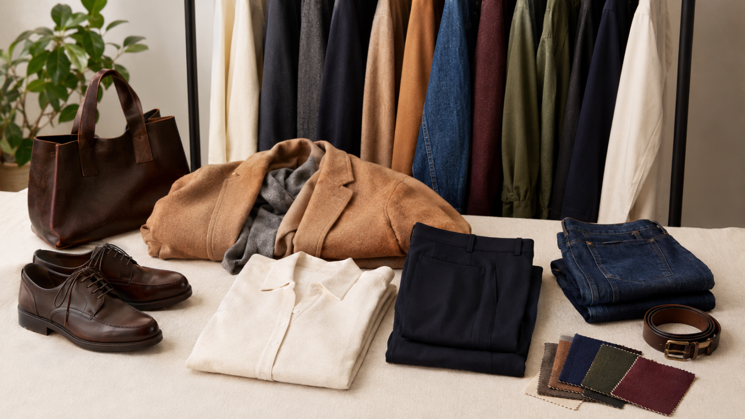 How to Choose a Wardrobe Color Palette That Works Together