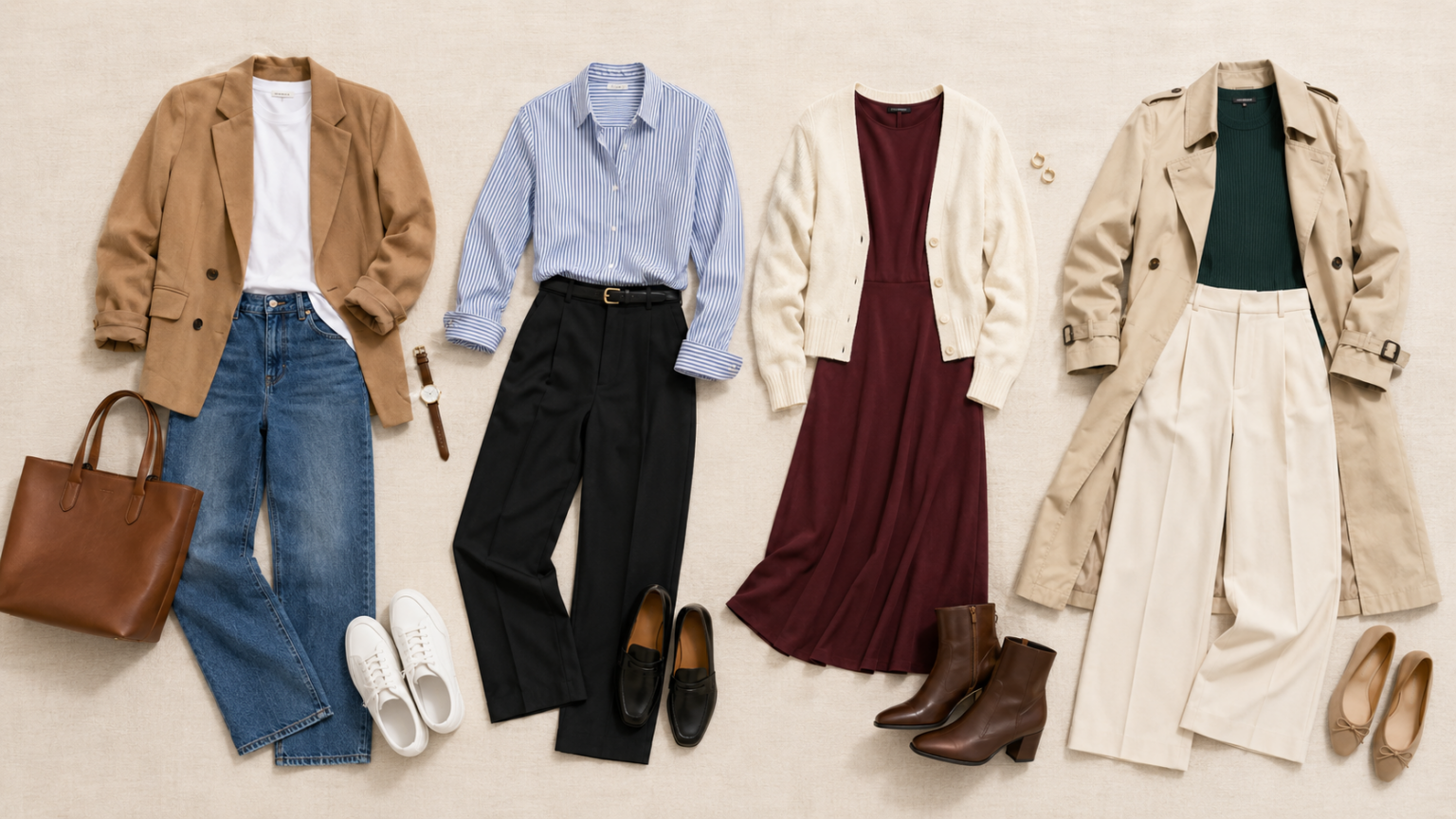 Easy Everyday Outfit Formulas for Getting Dressed Faster easy everyday outfit formulas